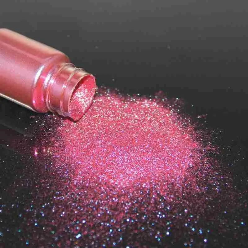 

Pearlescent Epoxy Resin Glitter Discolored Powder Colorant Tools Jewelry Mirror Chameleons Making Pigment Resin E6I2