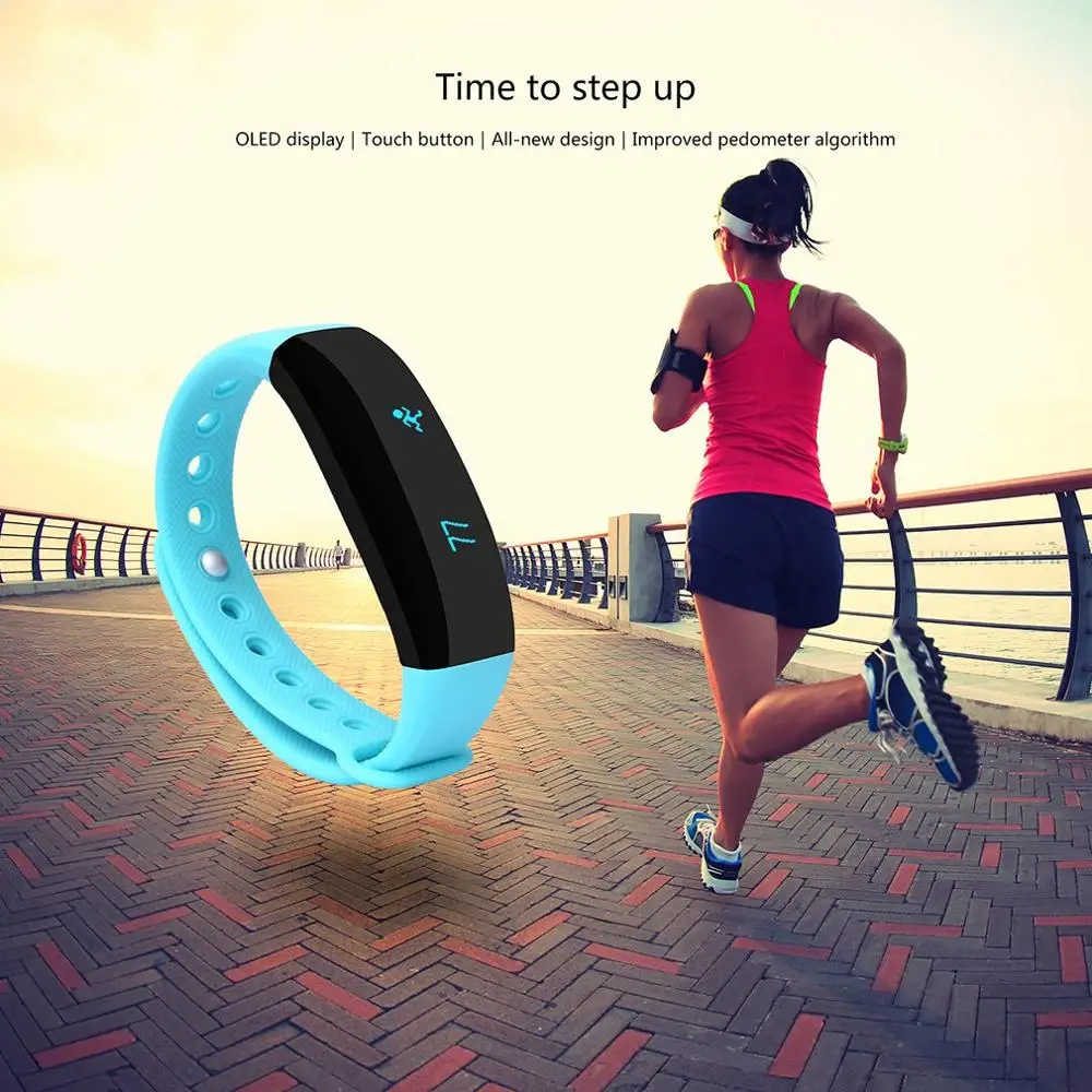 CUBOT V2 Multifunctional 0.88 Inch OLED Screen Smart Band Heart Rate Monitoring TPU Bracelet | Электроника