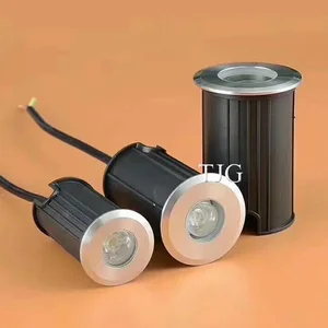 IP68 5 Вт 3 Вт 1 Вт светодиодный подземный светильник, напольный светильник для сада, дорожек, уличный подземный светильник, светильник для двора, ландшафтный светильник 220 В DC