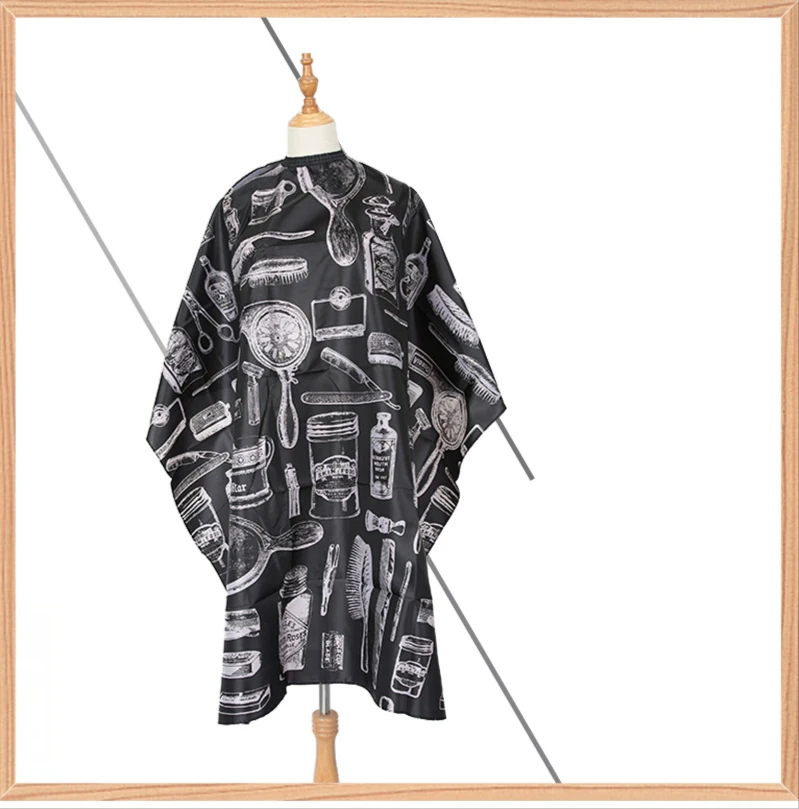 

Retro Haircut Cloth Adult Salon Haircut Hairdressing Shawl Dyeing Perm Hair Dustproof Haircut Shawl Cloth Styling Accessories
