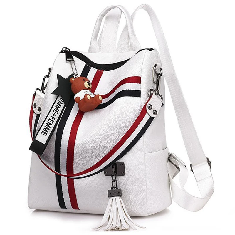 Контрастные цвета дорожные рюкзаки для женщин модные уличные стильные женские