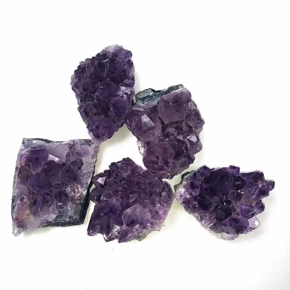 1 шт. натуральная маленькая аметистовая Друза штук аметистовый