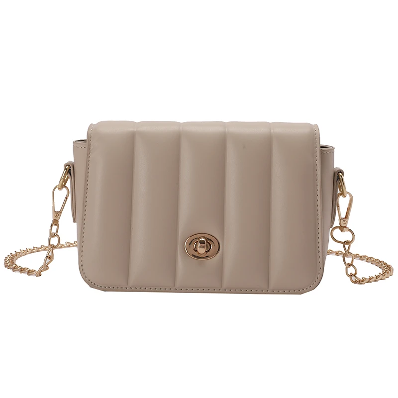 

Color PU Solid Leather Small Flap Crossbody Bags 2021 Women Brand Luxury Lady Fashion Chain Shoulder Handbags and Purses