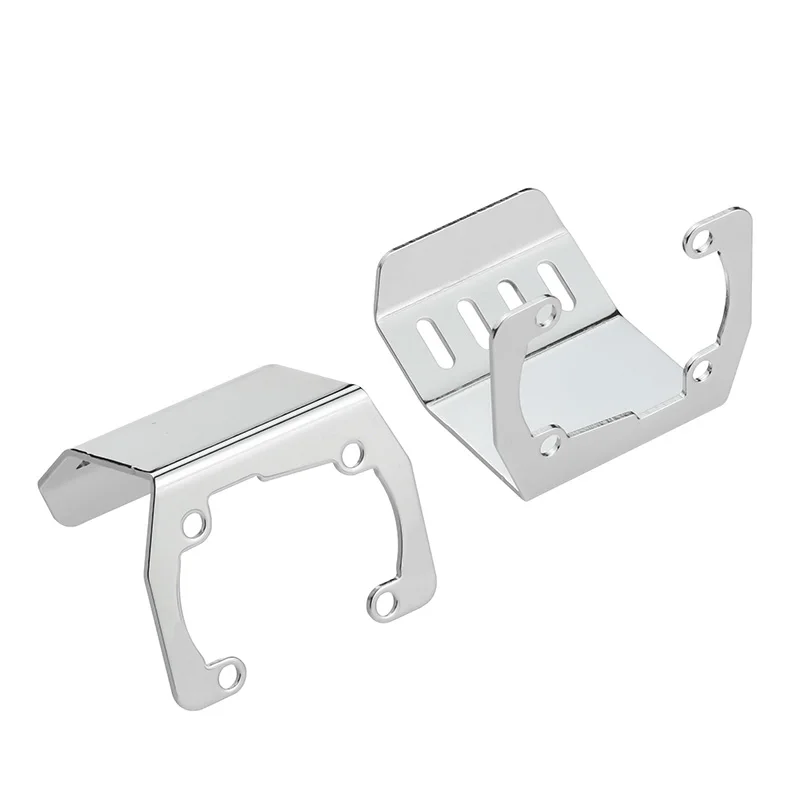 

4Pcs Stainless Steel Chis Armor Axle Protector Plate for 1/10 RC Crawler Car Axial SCX10 II 90046 Upgrade Parts