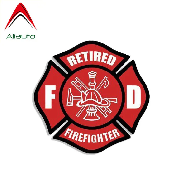 

Алиавто индивидуальная наклейка для автомобиля красный пожарный светоотражающие Аксессуары ПВХ наклейка для Saab Renault символ W211,14 см * 14 см