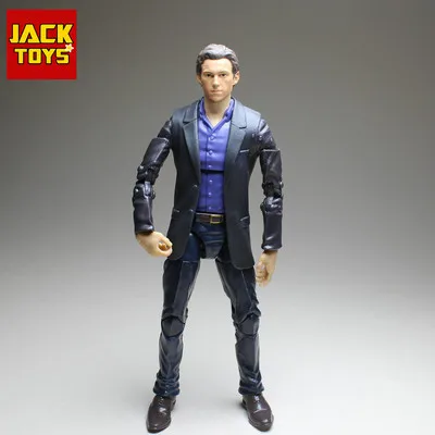 Зеленый Marvel Legends на заказ " фигурка спайдерматом Холланд 1/12 голова и черный галстук агент тело кукла - Цвет: Зеленый