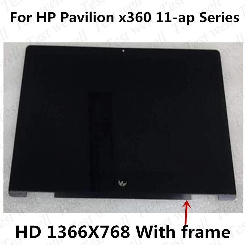 

Original 11.6'' HD 1366*768 LCD Touch Screen Digitizer Assembly With Frame For HP Pavilion x360 11-ap 11m-ap 11m-ap0013
