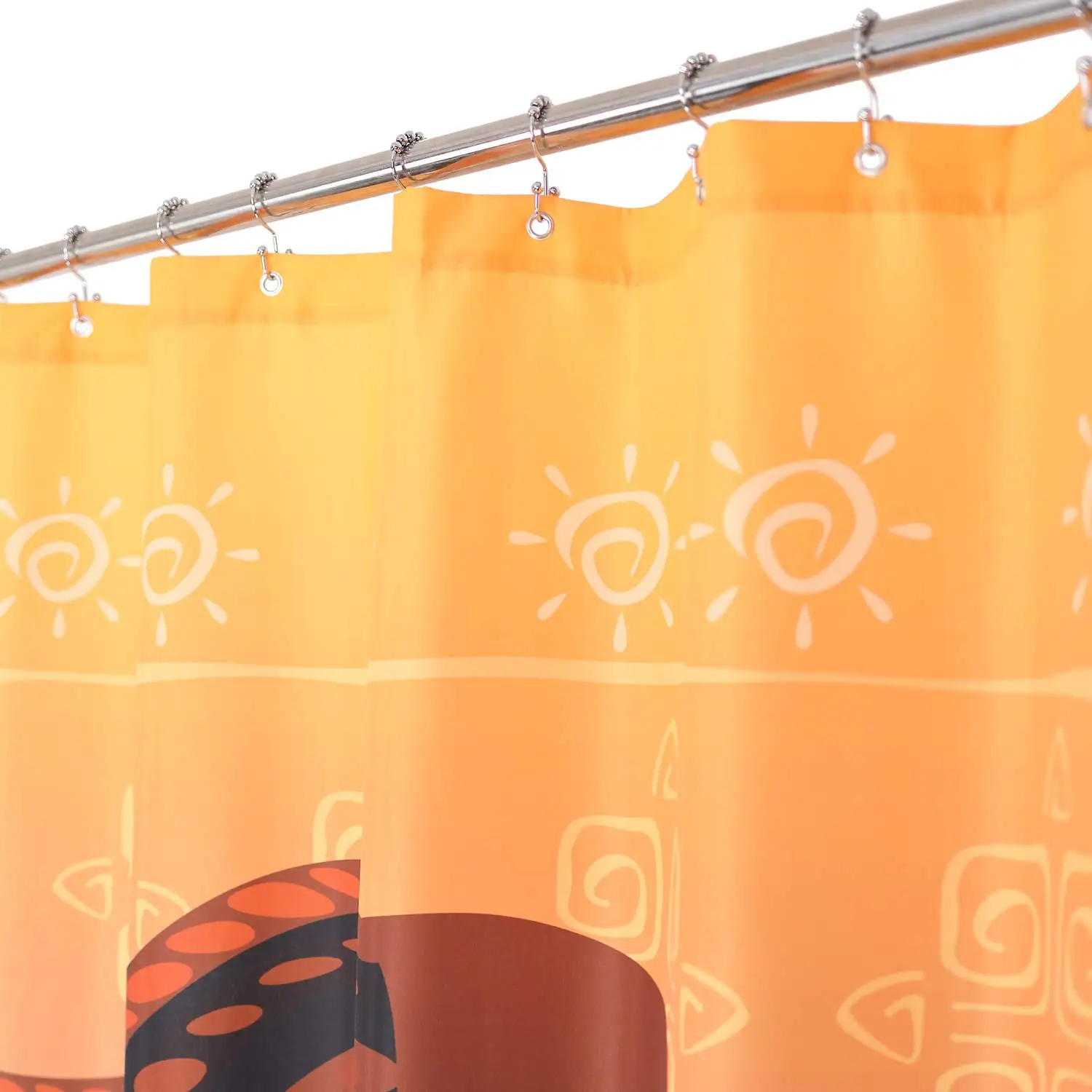 Barossa дизайнерская африканская американская занавеска для душа красивая черная