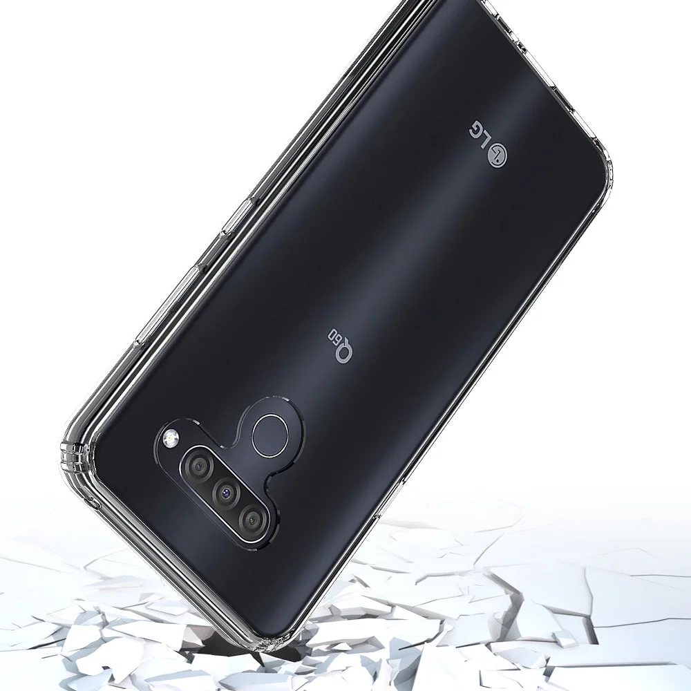 for LG Q60 Case X525 Cover Soft TPU Silicone Bumper Shockproof Hard Clear K50 2019 X520 |