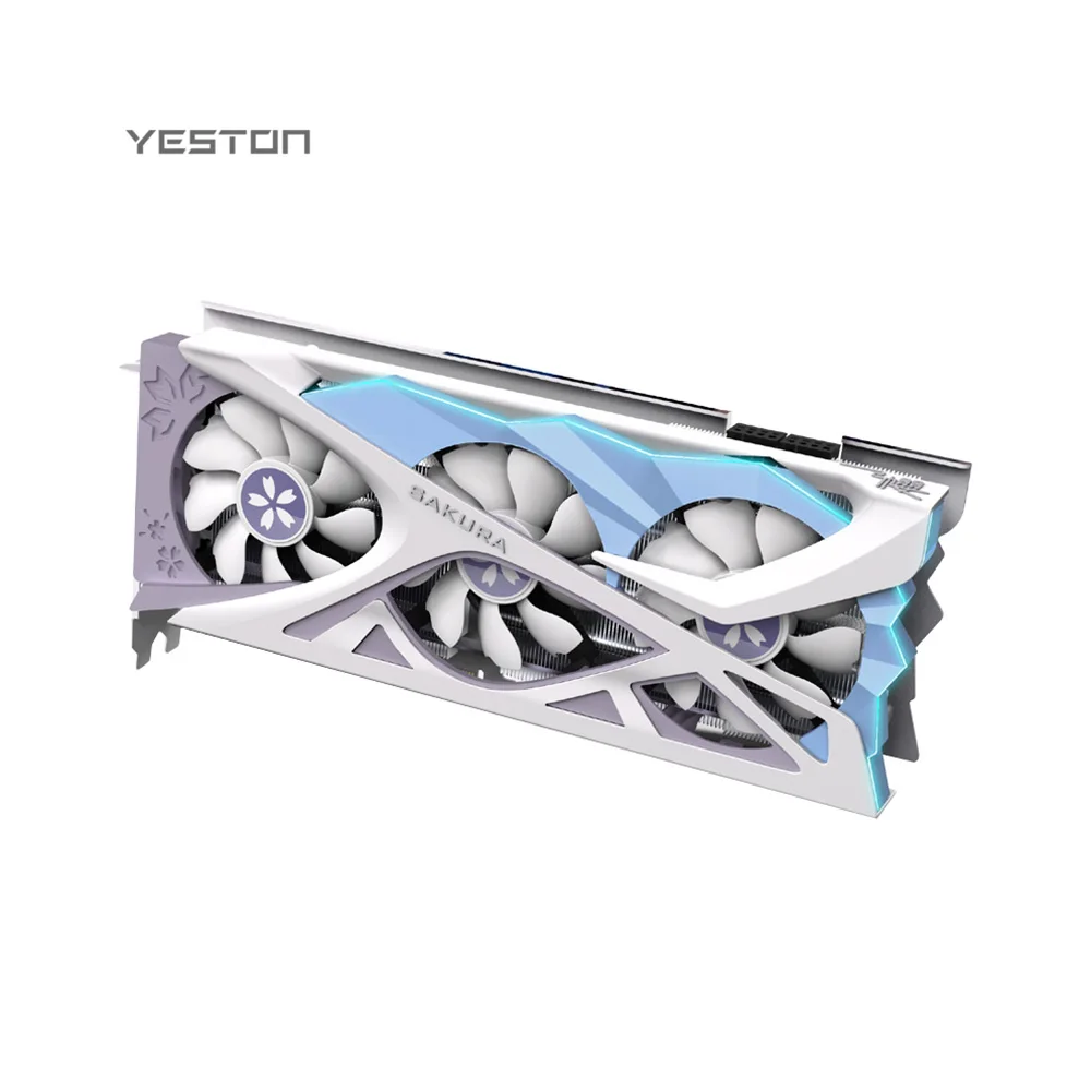 Игровая видеокарта Yeston RX6800-16G D6 YA с 16G/256bit/GDDR6 двойной светильник эффектом DP + HD Type-C |