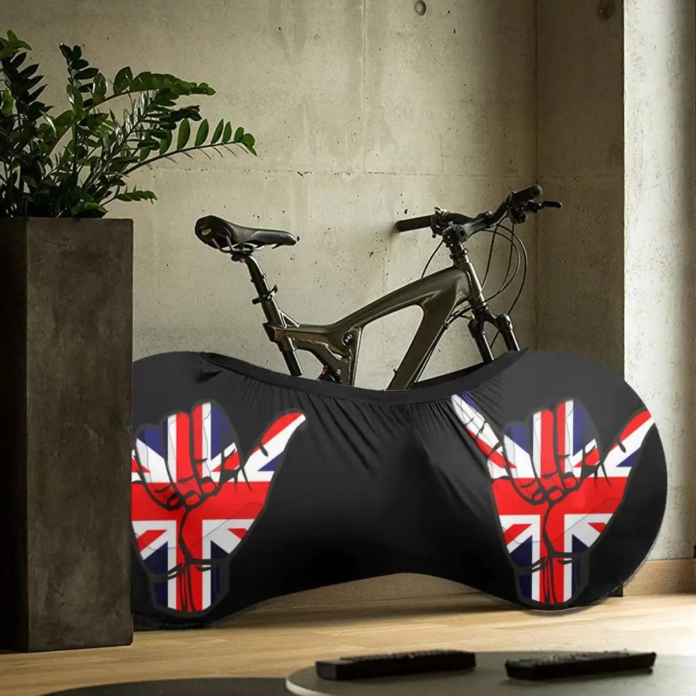 

Shaka Sign Great Britain Flag outdoor Bike Fashionable MTB waterproof Bicycle dust cover Custom Rashguard biking motocross gift