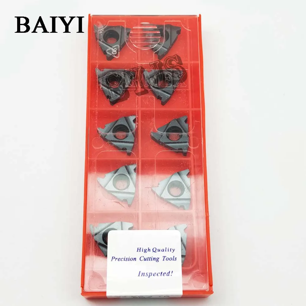 Карбидные резьбонарезные вставки 22ER 4TR BMA для токарного станка внутренняя