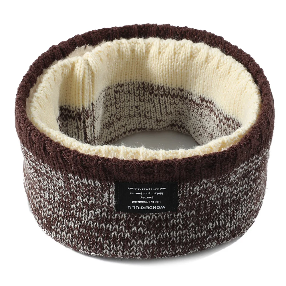 Дамский зимний шарф plus бархатный толстый теплый унисекс защищающий от холода