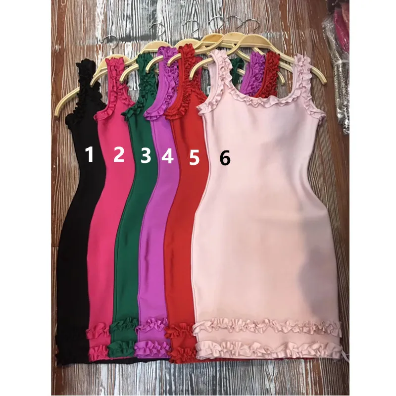 Новинка 2019 летнее женское платье высокого качества черное розовое зеленое