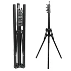 Усиленный трипод, Усиленный штатив для Селфи Кольца 1.9 м, ISA, телескопический штатив, Минимальная высота: 0.70 м