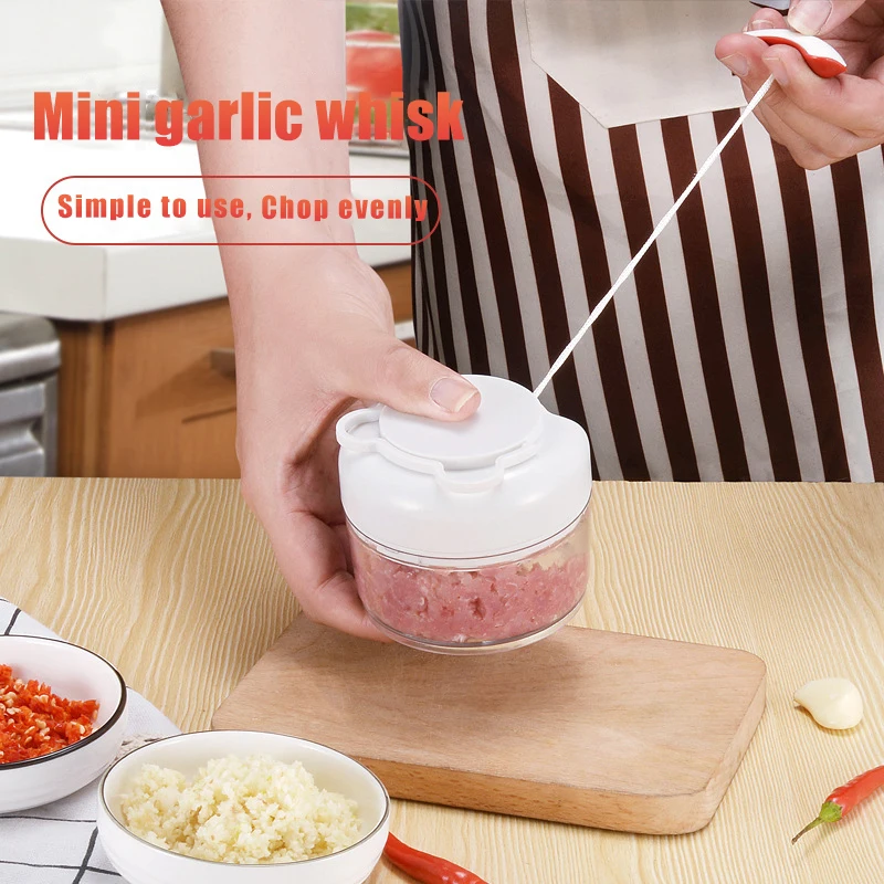 Ручной измельчитель для чеснока овощей моркови ручная мясорубка инструменты