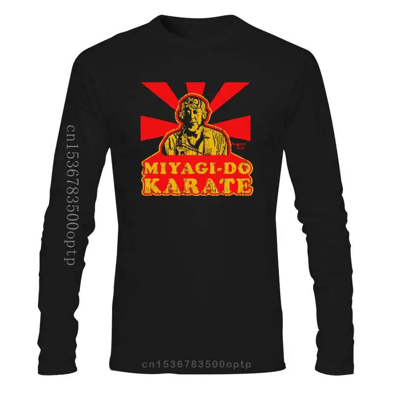 

Новая Черная футболка Мияги до карате для детей