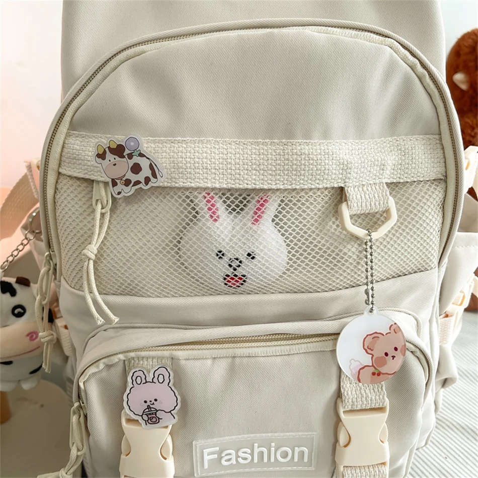 Модный женский нейлоновый сетчатый тканевый рюкзак дорожные сумки для девочек