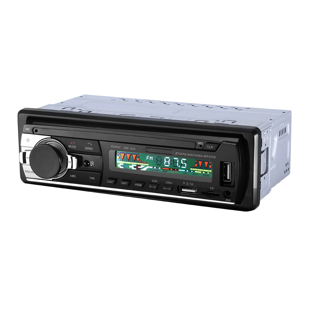 4*60 Вт автомобильное радио Авторадио автомобиля Bluetooth 12 В lcd Автомобильный
