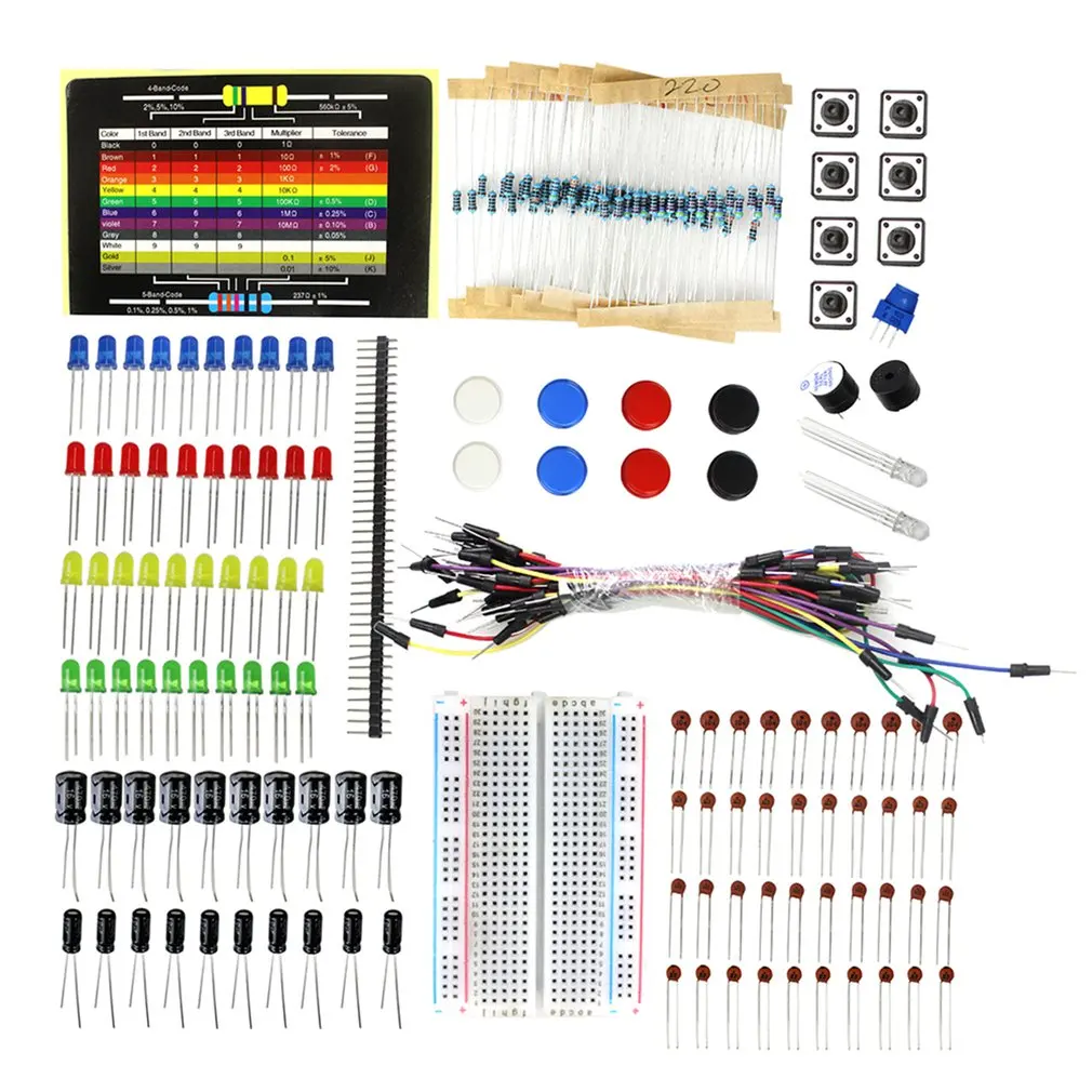 1 комплект стартовый набор с 400 отверстиями для резистора