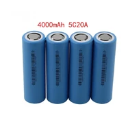 lithium battery gtf 21700 3 7v 4000mah li ion refillable 5c 20a discharge