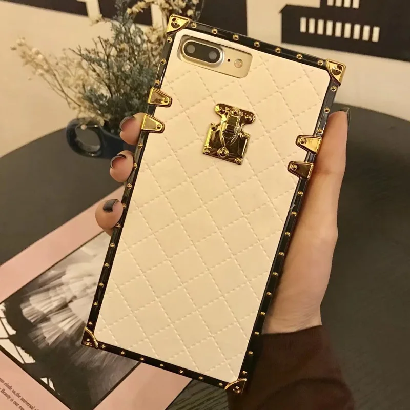 Чехол для телефона с металлическим декором iPhone 11 Pro XS Max XR X 8 7 6 6S Plus красивый чехол