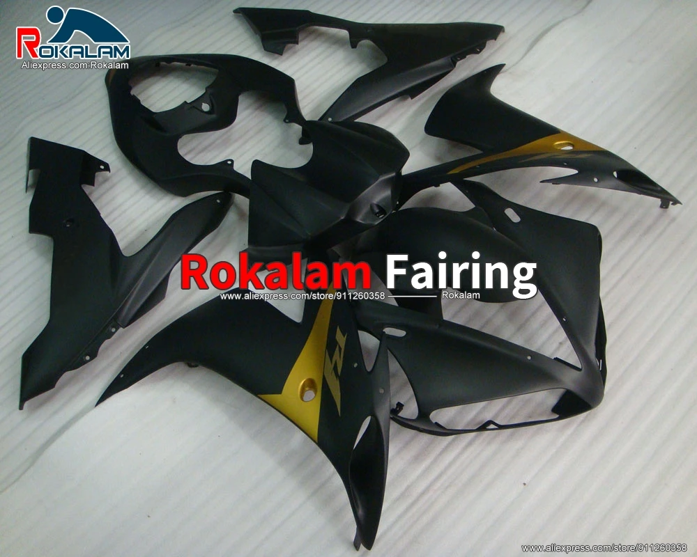 

Aftermarket Bodyworks For Yamaha YZF1000 R1 2004 2005 2006 YZFR1 04 05 06 Yellow Black Motorbike Fairings (Injection Molding)
