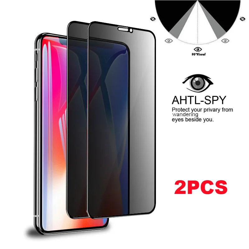 

Оптовая продажа, защитные пленки для экрана для IPhone 11 13 Pro Max 12Mini, антишпионское Защитное стекло для IPhone 12 XS XR 6S 7 8Plus