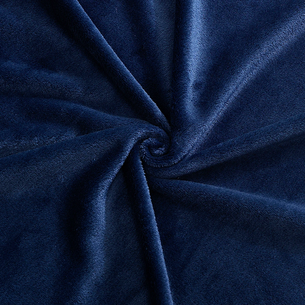 Домашний текстиль Фланелевое утяжеленное одеяло супер теплые мягкие однотонные