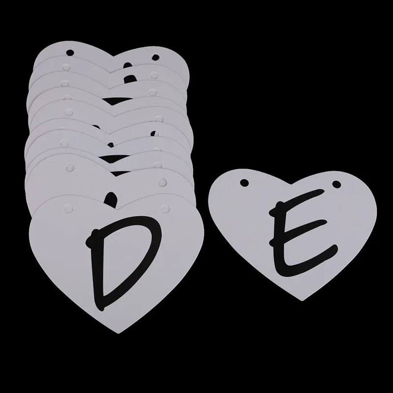 Высокое качество DIY буквы &quotтолько что женился&quot Свадебные баннеры вечерние