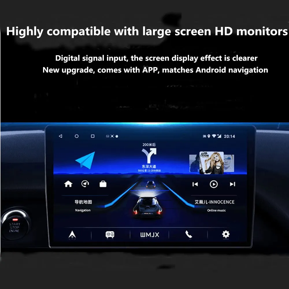 Автомобильный видеорегистратор ADAS Dash Cam USB dvr dash камера Мини Портативный Автомобильный цифровой видеорегистратор HD ночного видения Dash Cam видеорегистратор рекордер для системы Android