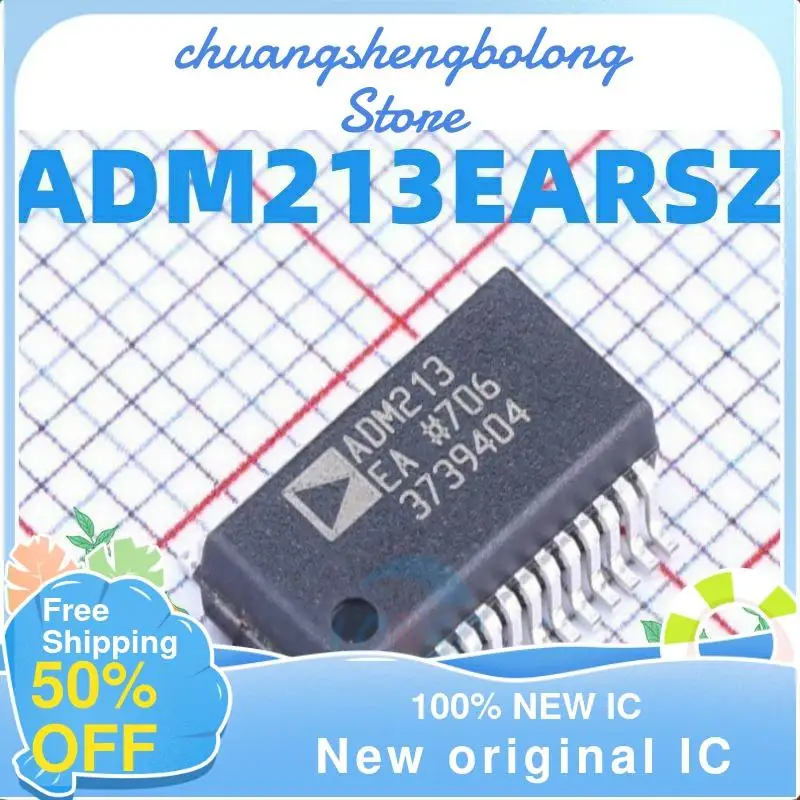 

10-200PCS ADM213EARSZ ADM213 SSOP-28 New original IC