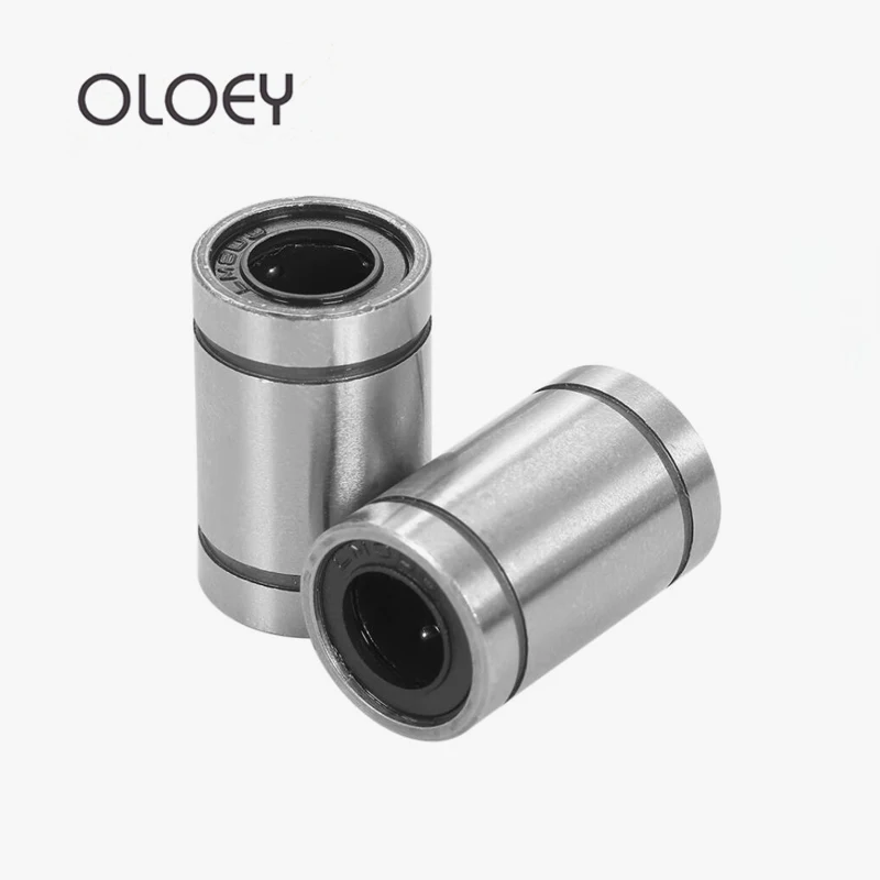 10 шт. LM3UU LM4UU LM6UU LM8UU LM10UU LM12UU LM16UU LM20UU линейная втулка CNC линейные подшипники линейный