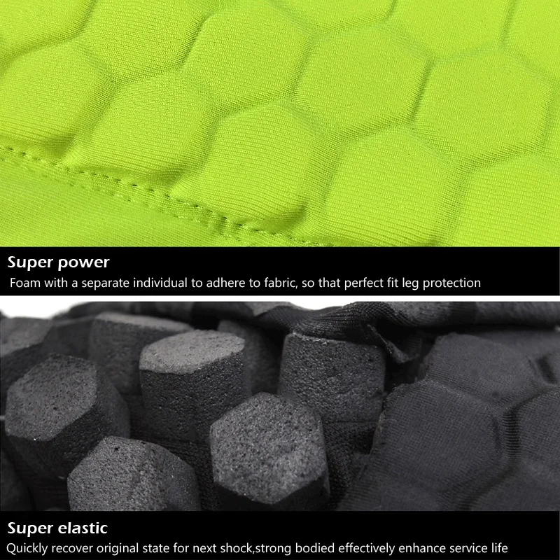 1Pcs Anti-crash Honeycomb Leg Calf Sleeve Gym Sport Football Shin Guard Protector Soccer Compression Cycling Running Warmers | Спорт и