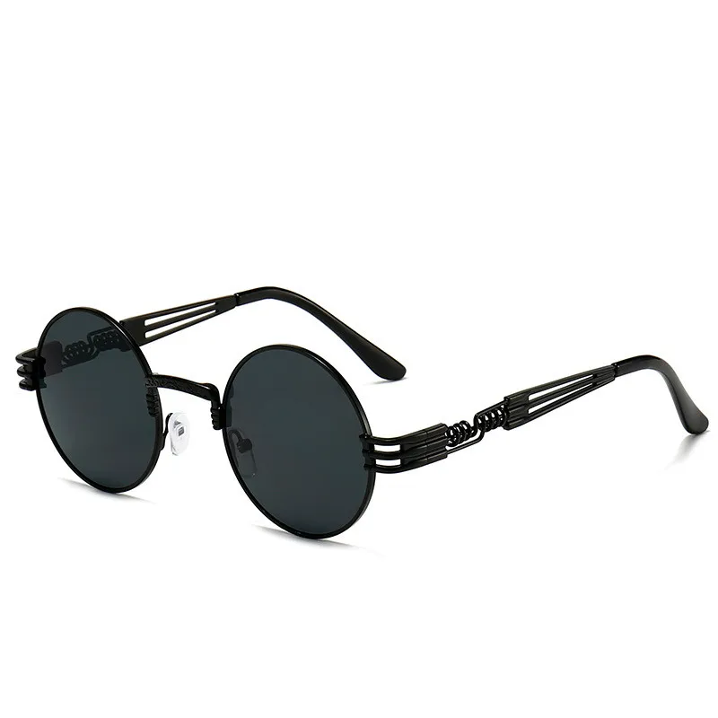 

Steampunk Retro Sunglasses Round Sunglasses Ladies Men's Sunglasses UV400 Goggles Shadow Driving Gothic Retro Sunglasses