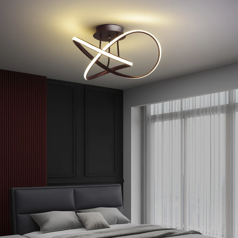 Современный светодиодный потолочный светильник для столовой лампа из кованого