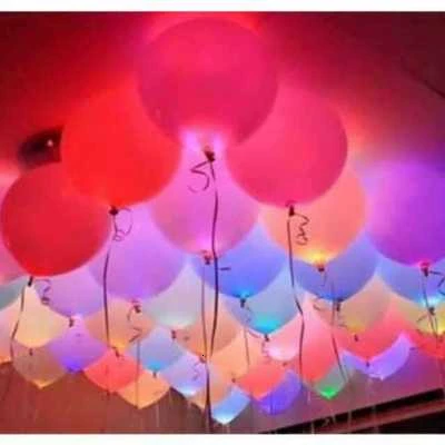 Coloured lights100pc 100 шт. светодиодный светильник, светящийся шар, новинка, люминесцентный орнамент, светодиодный, игрушки для девочек, рождественские, новогодние, вечерние, подарок - Цвет: Coloured lights100pc