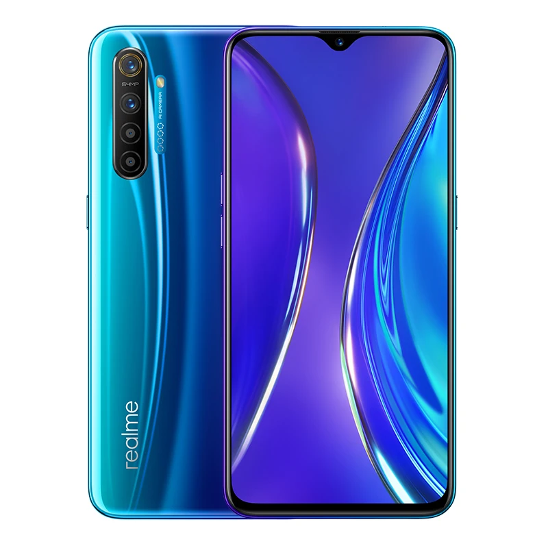64MP Oppo Realme X2 мобильный телефон Android 9 0 4G LTE Snapdragon 730G 6 4 &quotSuper AMOLED отпечаток пальца на