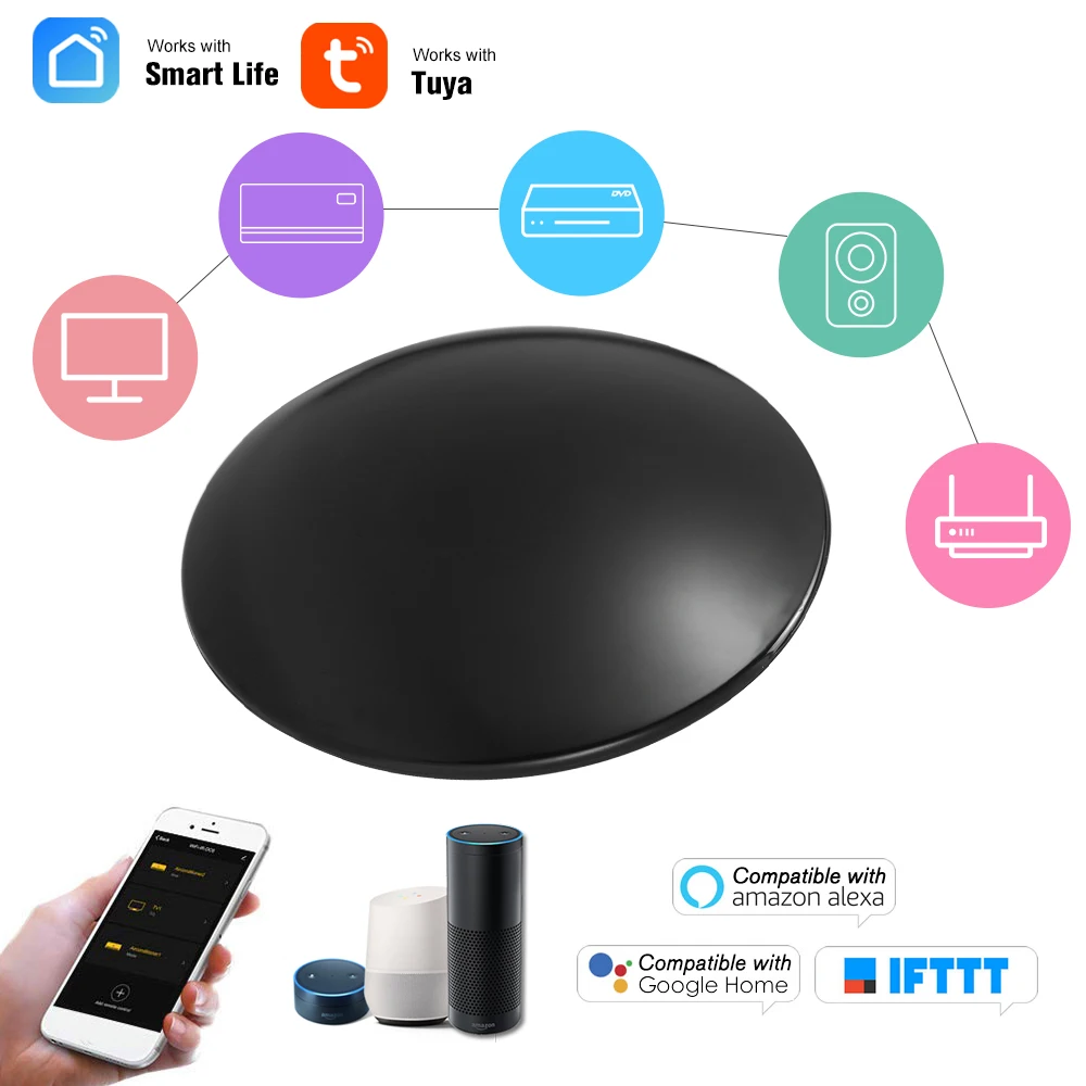 WiFI ИК пульт дистанционного управления концентратор Wi Fi (2 4 ГГц) включен