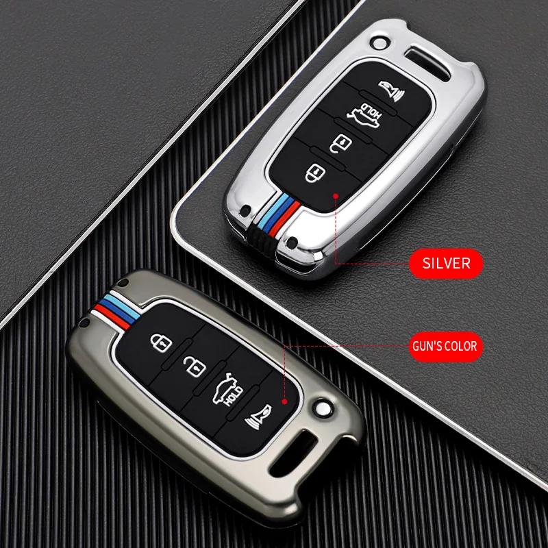 3/4 кнопочный смарт-ключ чехол для KIA Forte Sportage K2 K5 Hyundai Genesis Coupe Sonata ix35 сменный