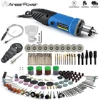 Электрическая мини-ДРЕЛЬ Dremel, 480 Вт, с переменной скоростью, для гравировки роторная полировальная машинка, для резьбы по дереву, фрезы, напильники и т. д.