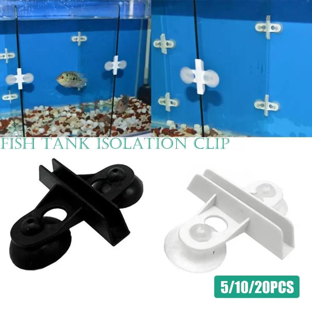 

Aquarium Fish Tank Isolation Clip Partition Plate Glass Clamp Glass Suction Cup Clamp Separation Clamp Divider Sheet