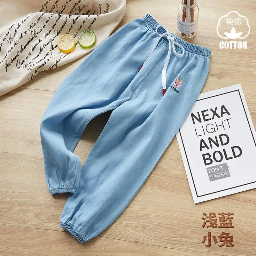 Брюки для маленьких мальчиков и девочек весенние хлопковые теплые джинсы