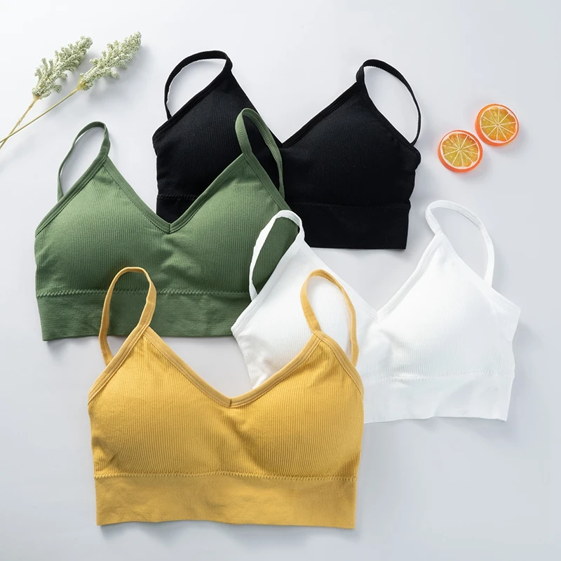 

Women Tank Top Push Up Bra Tube Tops Seamless Brassiere Crop Top SexyIntimates Lingerie for Female Underwear Backless Bralette