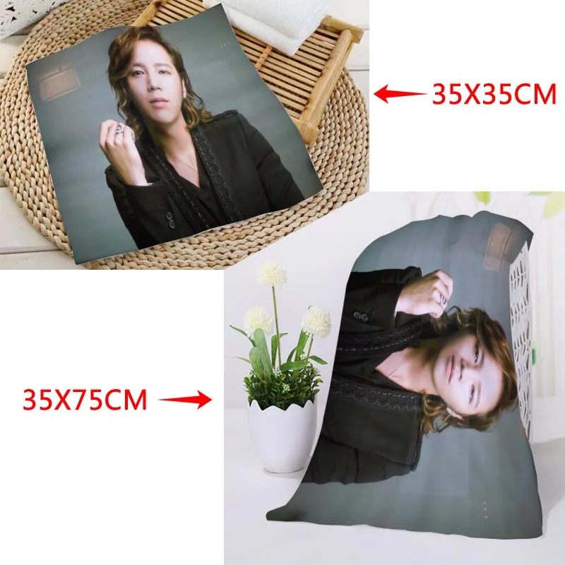 35x35cm 35x75cm Towels Custom KPOP Jang Keun Suk Printed Square Microfiber Absorbent Drying Bath Washcloth | Дом и сад