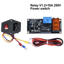BIGTREETECH Relay V1.2 Power Monitoring Module+10A 250V Power Rocker switch For SKR V1.3 PRO E3 CR10 Extruder 3D Printer Parts