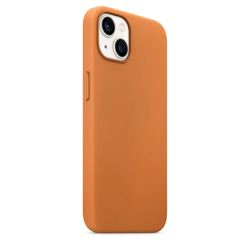 Официальный чехол из натуральной кожи для iPhone 13 Pro Mini роскошные чехлы 1:1