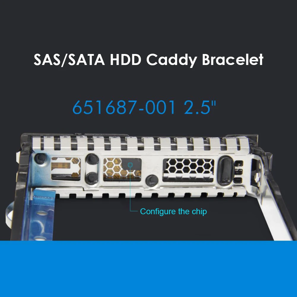 

2.5 inch SAS SFF HDD Hard Drive Tray Caddy Adapter Bracket Servers Hard Drive Tray Caddy for HP G8 Gen8 G9 DL380 360 160 385