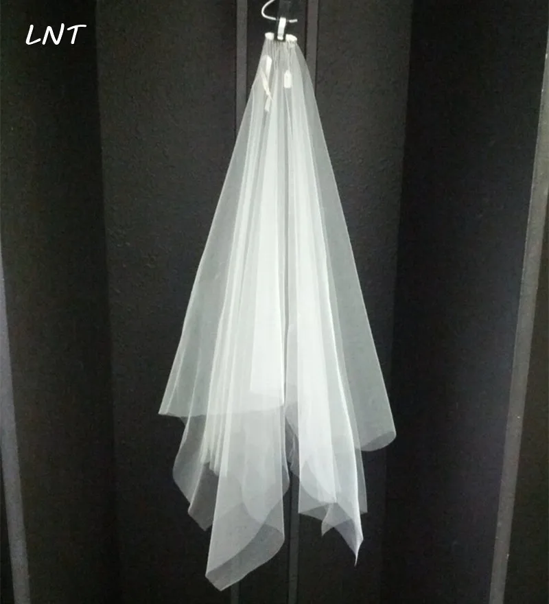 Свадебная фата длиной до плеч свадебная с гребнем для зубов|Свадебные вуали| |