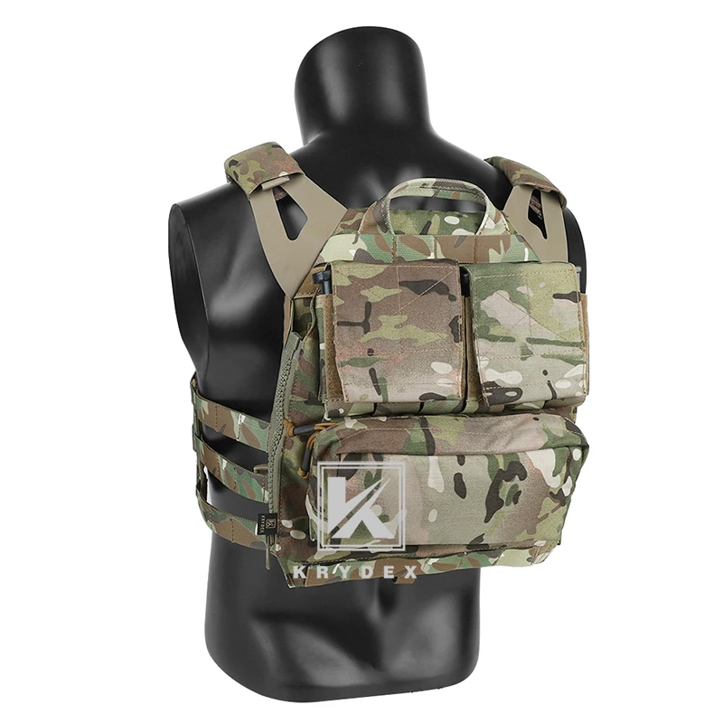 KRYDEX тактический пакет на молнии Панель рюкзак для КПК НЦЧП AVS JPC2.0 жилет Multicam
